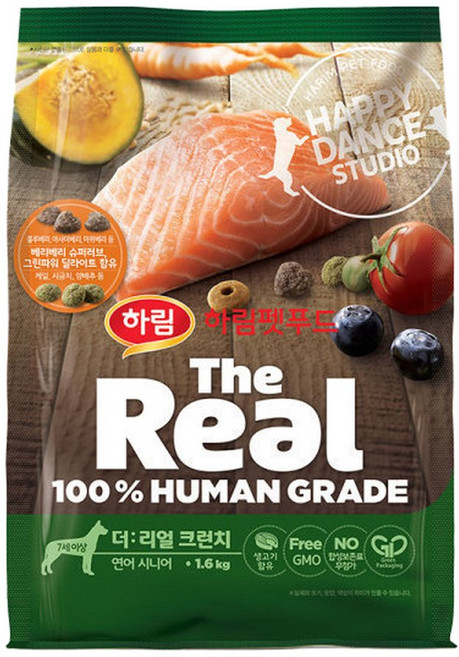 더리얼 크런치 연어 어덜트 1.6kg