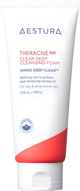 에스트라 테라크네365 클리어 딥 클렌징 폼, 200g, 1개 - 쿠팡