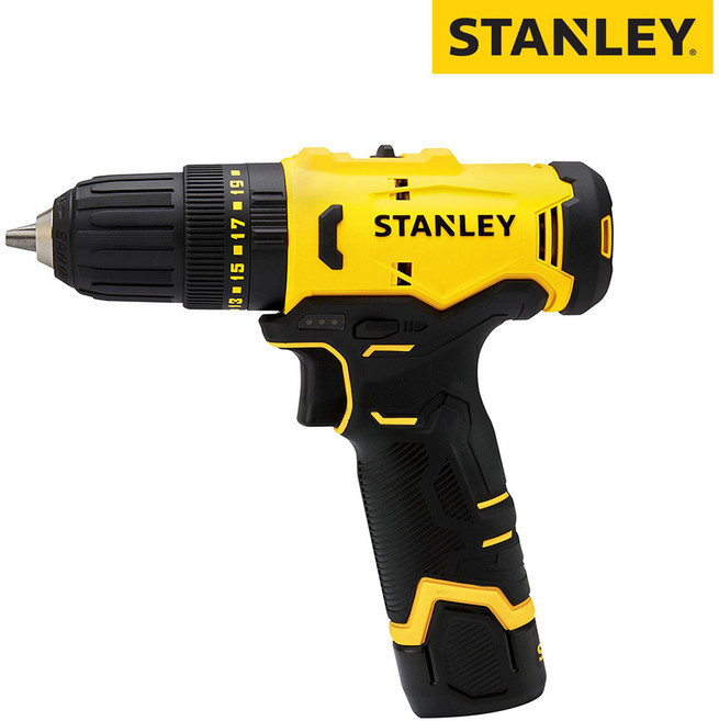 스탠리 10.8V 충전 해머드릴 드라이버 SCH12S2K, 1개