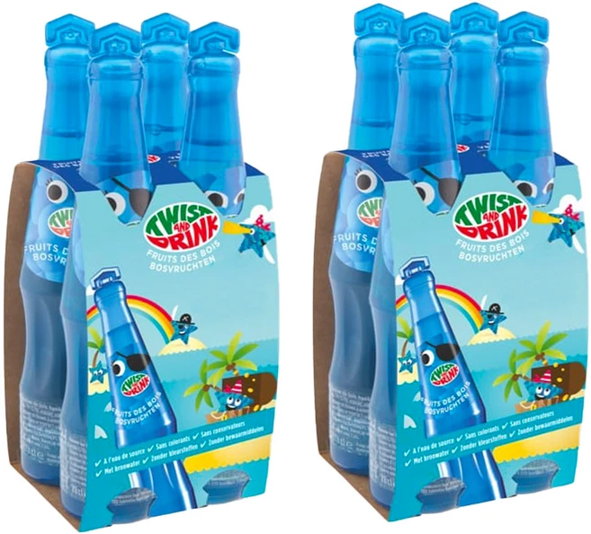 예이니식품 트위스트앤드링크 와일드베리 8개(200mlx8개) 어린이주스음료수과일, 8개, 200ml - 쿠팡