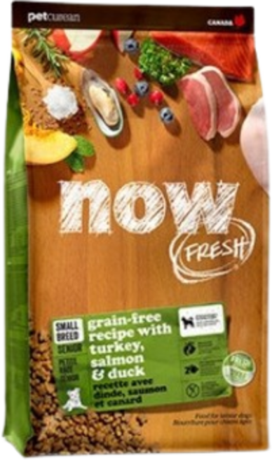 나우 프레쉬 시니어 그레인프리 스몰브리드 건식사료, 칠면조, 1.36kg, 10개