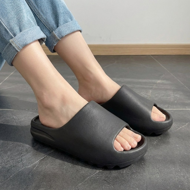 남녀공용 인체공학 발편한 EVA 쿠션 실내외겸용 슬리퍼