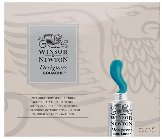 윈져&뉴톤 디자이너스 과슈세트 14ml 10색 WI0690173, 1세트