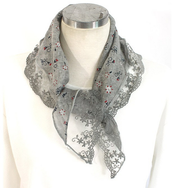 로튼 시원한 린넨 마 미니 쁘띠 스카프 심플 여성 땀흡수 봄 여름 가을 간절기