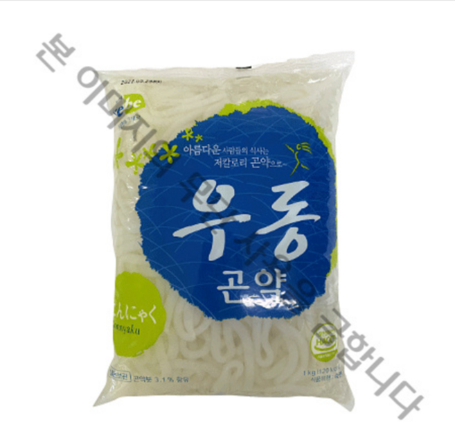 한미식품 우동곤약 1Kg, 1입