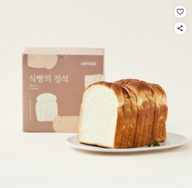 아티제 식빵의 정석, 1개, 450g