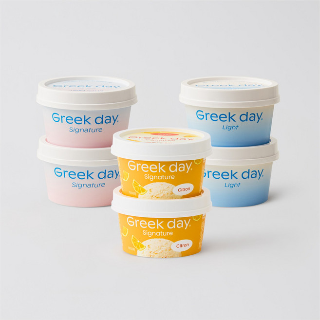 그릭데이 요거트 초이스팩, 100g, 6개