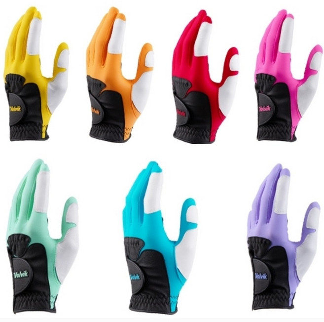 볼빅 양손 투톤컬러 여성골프장갑 2pcs FreeSize, 핑크