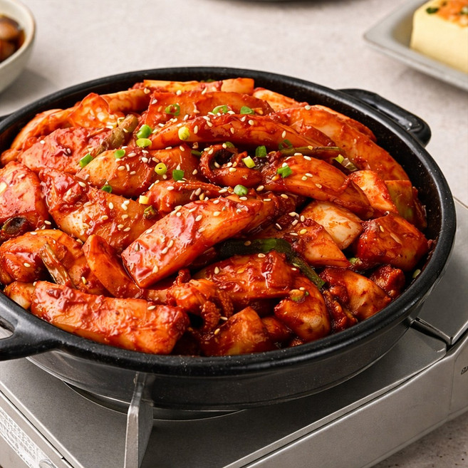 소담채가 매콤양념 갑오징어 볶음, 3개, 300g