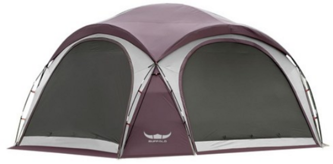 버팔로 프리마 초대형 타프 스크린 캠핑 쉘터 팔각 메쉬