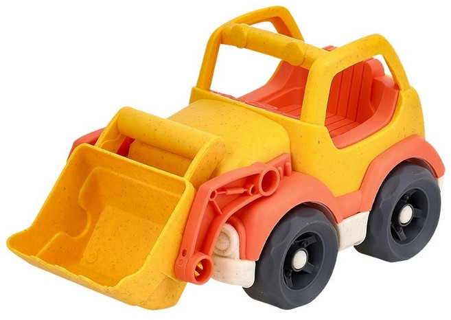 친환경 에코프렌들리 생분해 바이오 플라스틱 탈것 교통 육상 해상 수상 장난감 어린이집 유치원 Eco-friendly Bioplastic Vehicle toy, 불도저, 1개