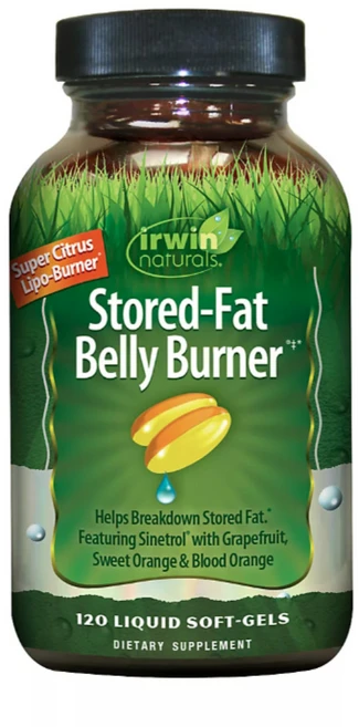 Irwin Naturals 어윈네추럴스 펫 밸리 버너 120 소프트젤 Stored Fat Belly Burner, 120정, 1개 - 쿠팡