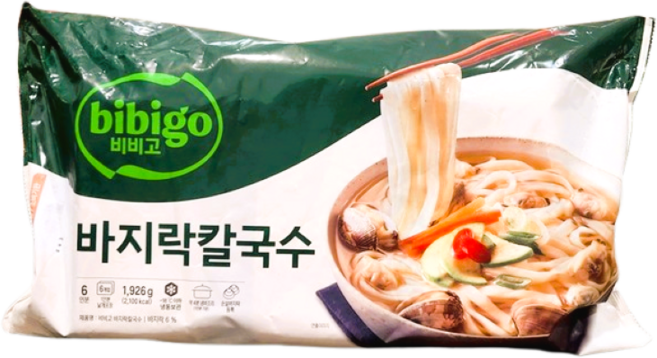 비비고 바지락칼국수 321G X 6 BIBIGO CLAM KALGUKSU
