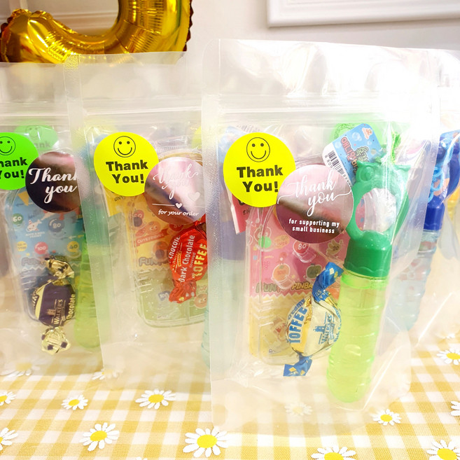 어린이집 선물 유치원 답례품 학원 키즈 구디백 생일 선물포장 펀펀핀볼게임 비눗방울 세트(랜덤), 1개