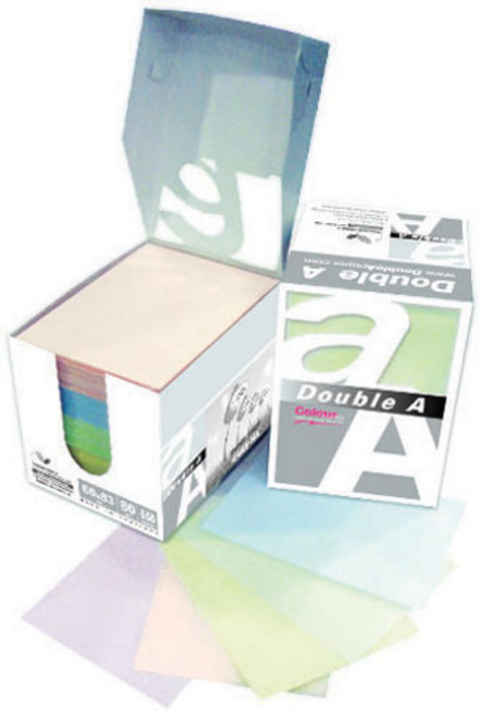 더블에이)미니박스 메모지(파스텔)-팩(8개입)