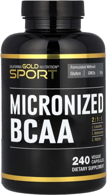 캘리포니아 골드 뉴트리션 CGN BCAA 아미노산 500mg 240캡슐, 240정, 1개 - 쿠팡