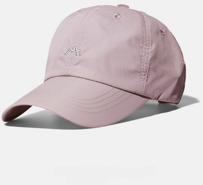 스멜모리 남여공용 마운틴 자수 방수 캠프캡 캐주얼 시원한 볼 캡