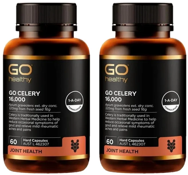 고헬씨 셀러리 GO Healthy Celery 16000mg, 2개, 60정 - 쿠팡