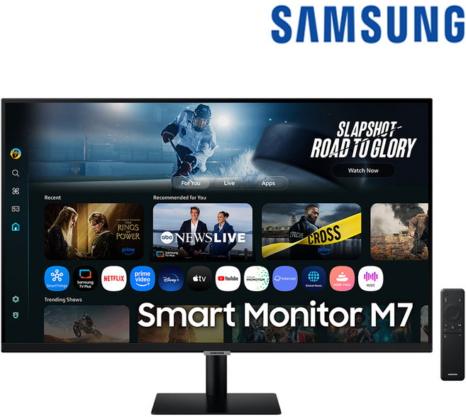 삼성전자 삼성 스마트모니터 M7 LS32FM700 80cm(32인치) UHD 4K 컴퓨터 모니터 S32FM700, 80cm