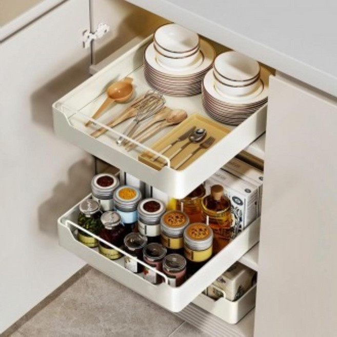 주방선반 스텐주방정리대 씽크인선반, 1개