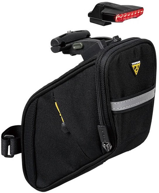 토픽 에어로 웨지팩 DF 콤보 어반 / 안장백 & 후미등 세트, 1개