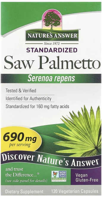 몸관리하세요 겨울입니다 Nature's Answer 쏘팔메토 표준화 690mg 베지 캡슐 120정 특별관리진행, 1 - 쿠팡