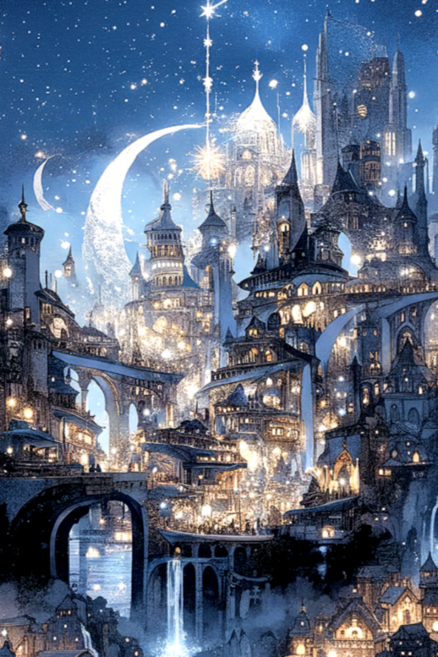 앤드 DIY 보석십자수 액자형 보석 십자수 세트 40X60cm, 1세트, S023