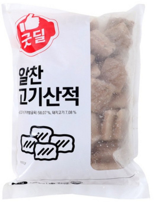 CJ 굿딜 알찬 고기산적 1Kg, 30개