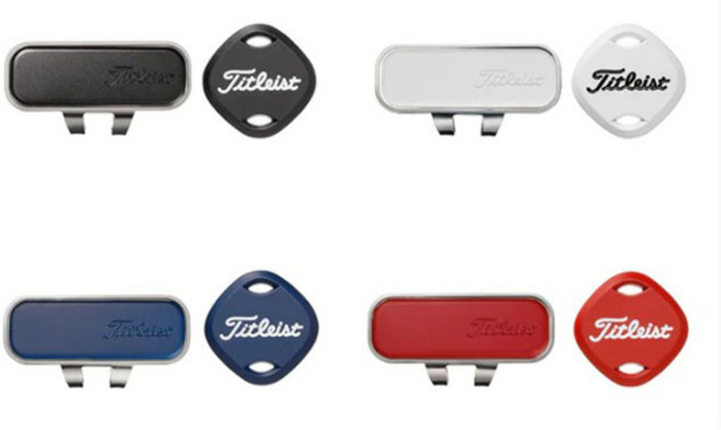 2023년 타이틀리스트 캡 클립 마커 TA22CCMK, TA22CCMK 볼마커 레드