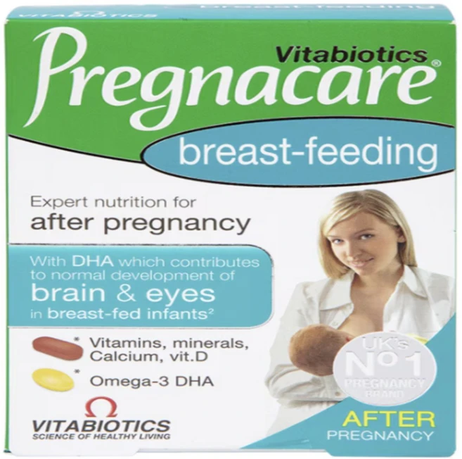 84정 비타바이오틱스 프레그나케어 브레스피딩 모유수유 영양제 Vitabiotics Pregnacare Breastfeeding, 1개 - 쿠팡