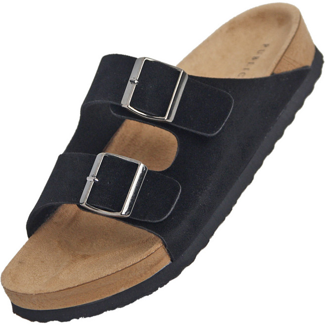 스토리원 남자 투스트랩 버클 쿠션 슬리퍼 SH-알엠