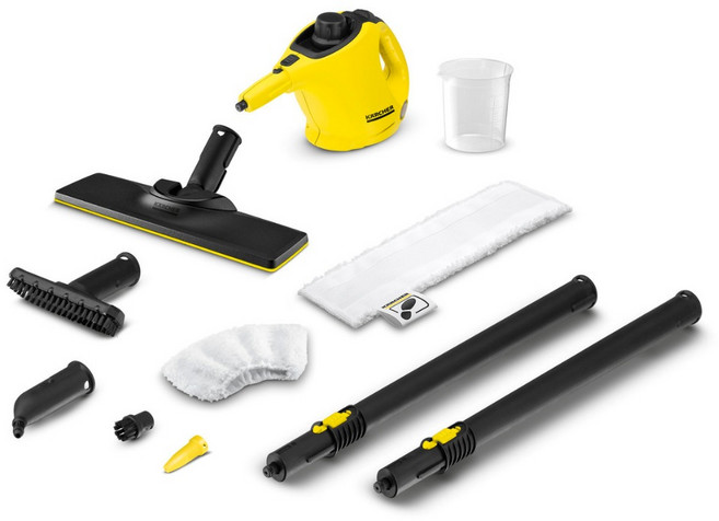 德國凱馳 KARCHER SC1 EASYFIX 多用途 快拆式蒸汽清洗機 附地板清潔套件, 1個, SC1 德國製