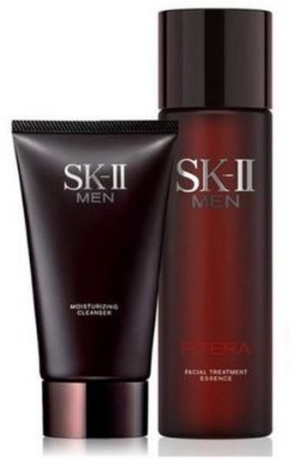 [백화점정품] sk2 맨피테라230ml + 맨폼클렌져 120ml / 피테라에센스포맨+맨모이스춰라이징클렌저 /sk2 맨에센스 폼세트 / sk2 선물포장, 1개