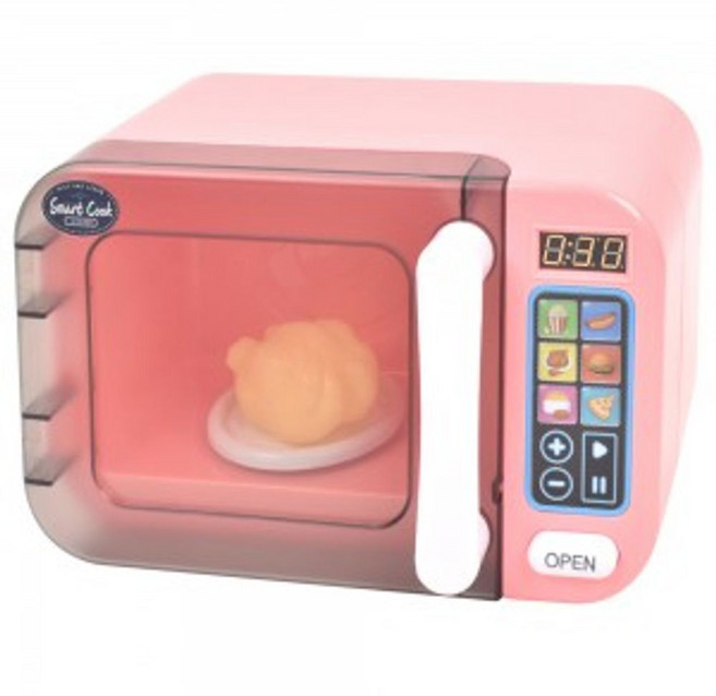 오즈토이 스마트 쿡 소꿉놀이 전자레인지 세트 핑크 ld-883b 주방놀이 전자렌지 치킨 소품 eve+876Tc