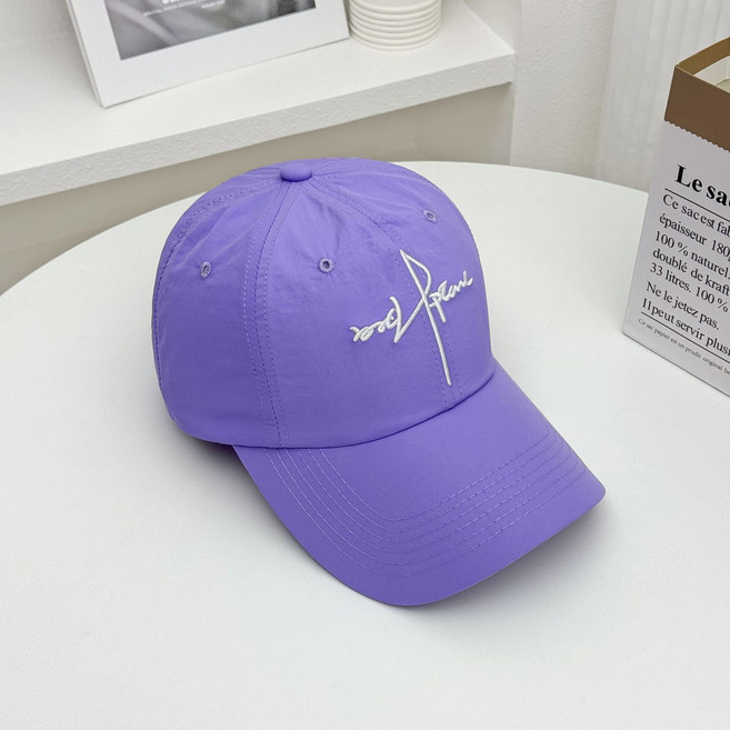 돈워리 남여공용 바스락 워터파크 물놀이 아노락 자수 볼캡 모자