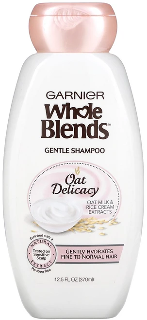 Garnier 홀 블렌즈 오트 델리커시 젠틀 샴푸 12.5fl oz(370ml), Garnier홀블렌즈오트델리커시젠틀샴푸125floz37, 1개, 370ml - 쿠팡