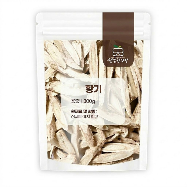천일한약방 국산 제천 황기절 씻어나온황기, 300g, 1개
