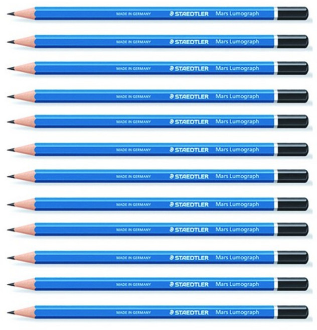 스테들러 마스 루모그라프 100 연필, 4B, 12개입