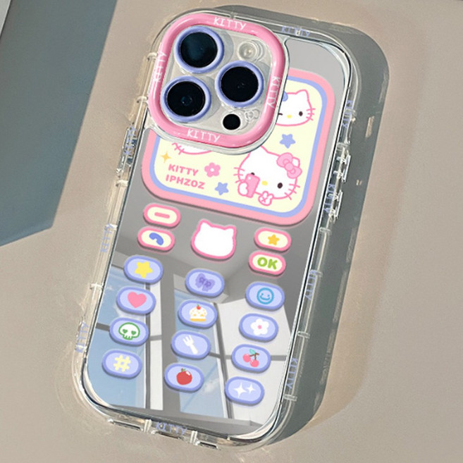 아이폰16 15 14 13 12 11 XR XS 8 7 아이폰전기종 큐티미러케이스