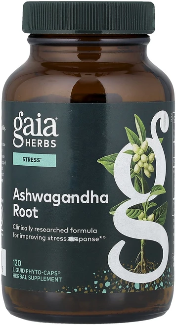 헁복하고 건강하세요 Gaia Herbs 아슈와간다뿌리 액상 Phyto-Caps® 120정(1정당 350mg) 늘 챙기셔야합니다, GaiaHerbs아슈와간다뿌리액상PhytoCaps120, 1개 - 쿠팡