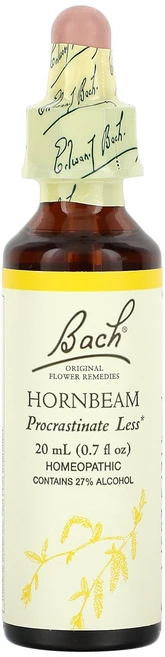 Bach Original Flower Remedies Hornbeam 0.7 fl oz 20 ml, 1개, 20ml - 쿠팡