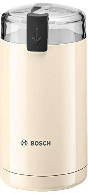 독일 Bosch Hausger te TSM6A013B 커피 그라인더 블랙 원두 분쇄기, 크림