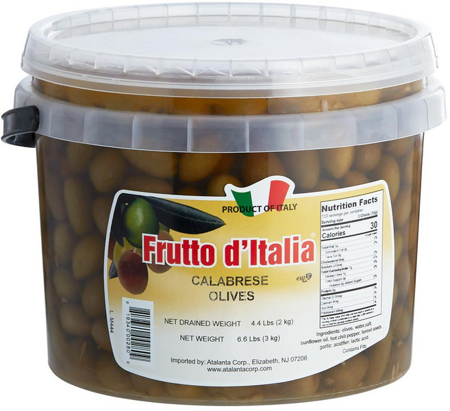 프루토 디탈리아 칼라브리스 올리브 Frutto ditalia Calabrese Olives, 1개, 3kg