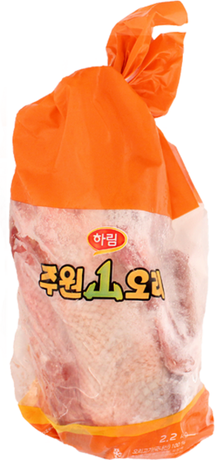 주원산오리 아스타 냉동 통오리 2.2kgX1개, 1개, 2.2kg
