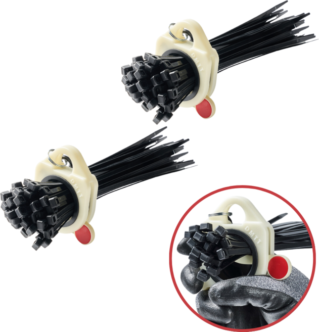 타이밴 타이밴드 케이블타이 홀더, 2개