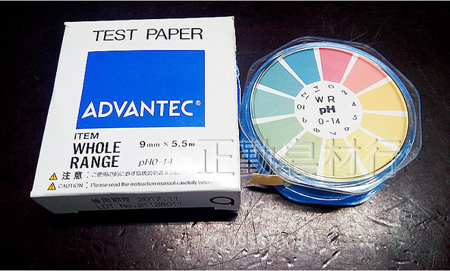 TOYO 石蕊試紙 PH0-14 捲狀 日本原裝, 1個