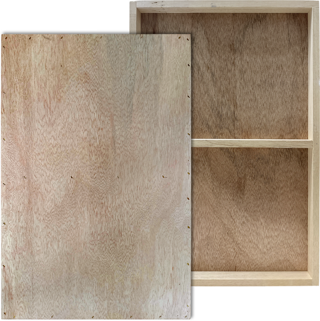 아트티나 나무판넬 40 호 미술용판넬 화방 동양화 화판 종이판넬 나무캔버스 유화 드로잉 민화 화구용 사진액자 나무틀 수제판넬, S (정방) 두께 2.5 cm, 2개, 40호