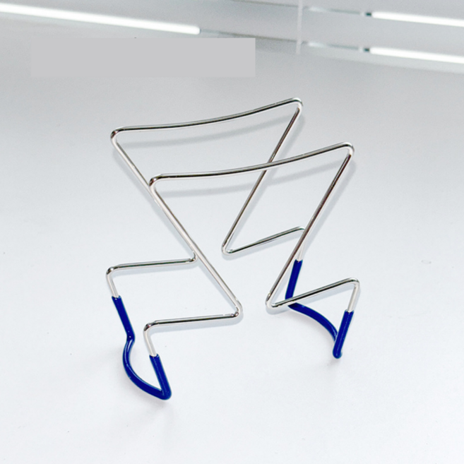 플러클 드립백거치대 드립체어 휴대용 원두 커피 체어, 1개, 블루