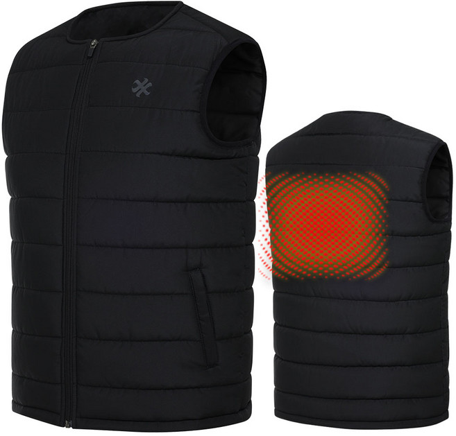 오류 국내생산 no열선 훌리건 h2101bk 탄소섬유 usb 온열 발열 조끼