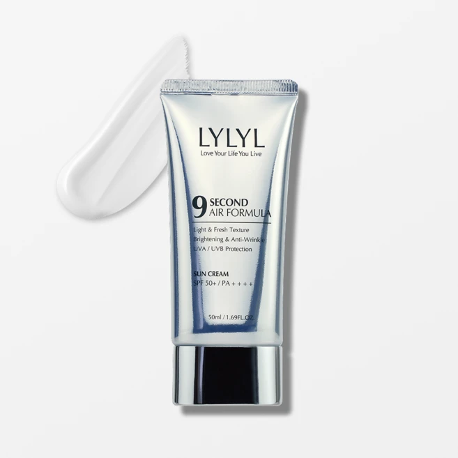 릴릴 나인세컨드 에어포뮬라 4세대 선크림 SPF50+ PA++++, 2개, 50ml - 쿠팡